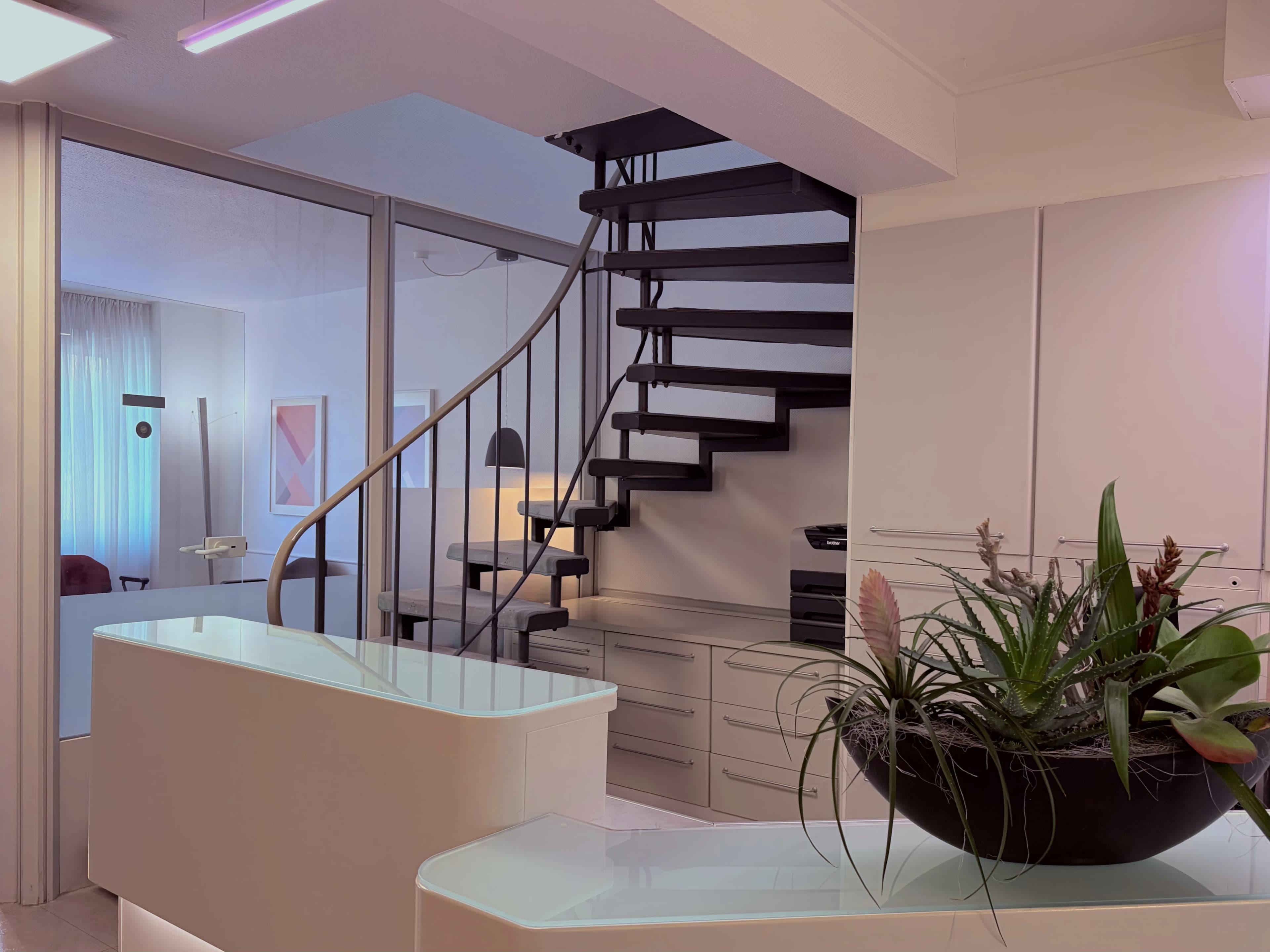 Empfang der Zahnarztpraxis